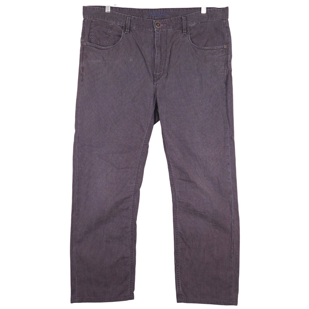 Robert Graham Jeans Straight Leg Cotton Blend Casual Plaid Mens‎ Size 40x28